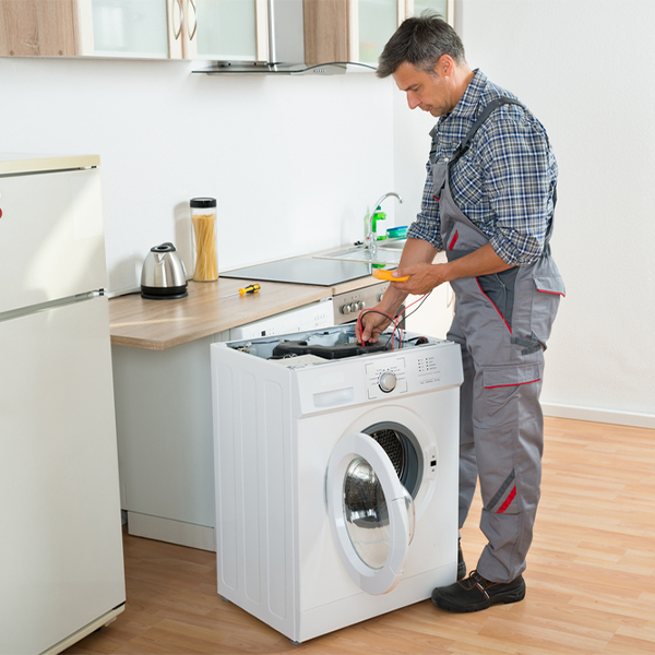 can you walk me through the steps of troubleshooting my washer issue in Olive Branch Illinois